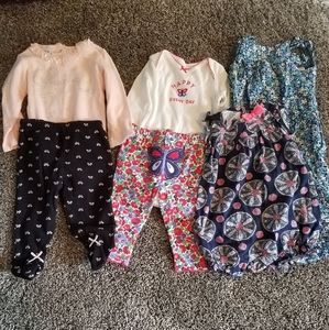 6 month girl outfit bundle